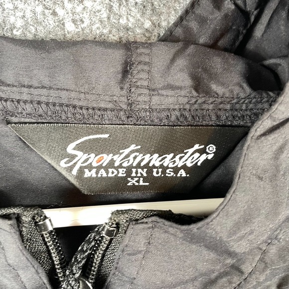 VTG Detroit Red Wings Jacket Mens XL Black Stanley Cup Miller Baggy 90s Light - Picture 2 of 14